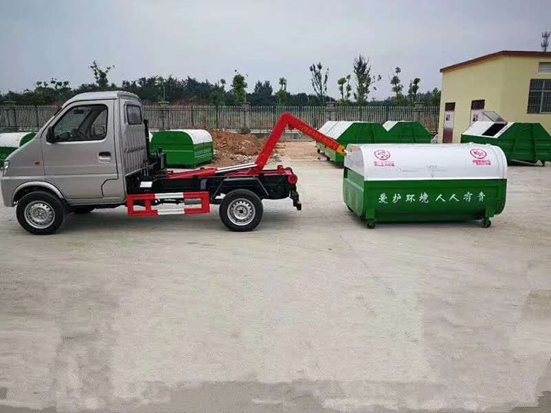 長(zhǎng)安3方勾臂式垃圾車(單輪)