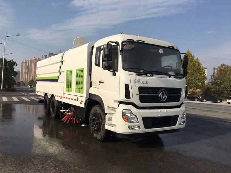 東風天龍后雙橋22方洗掃車