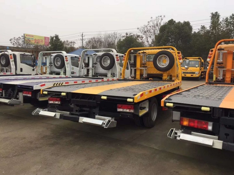 東風凱普特一拖二清障車