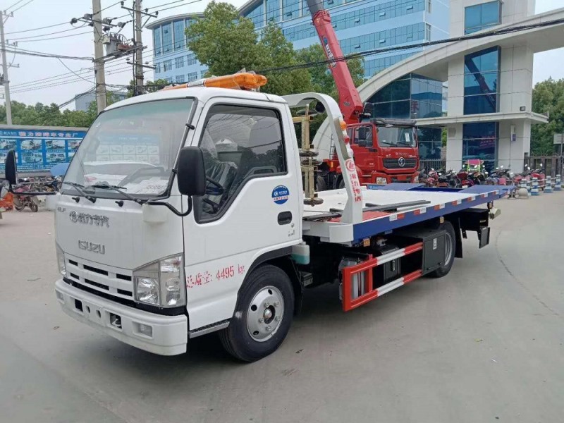 五十鈴藍牌一拖二清障車