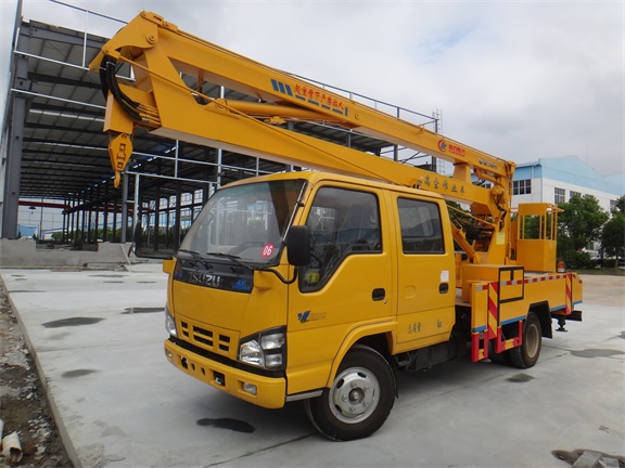 五十鈴雙排座16米高空作業車圖片