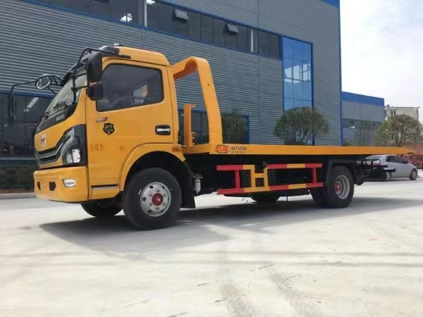 東風我利卡D7一拖二清障車